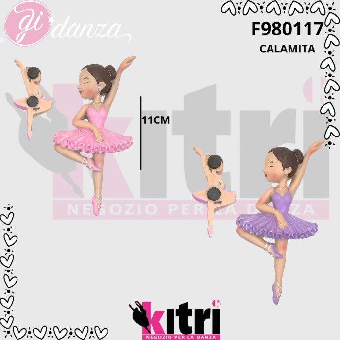 Calamita da frigo ballerina